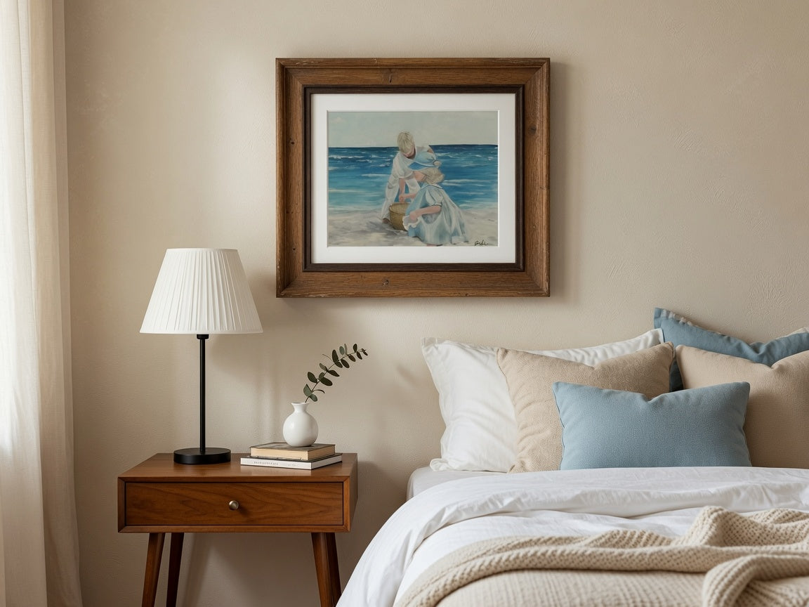 Beach Day Treasures Print
