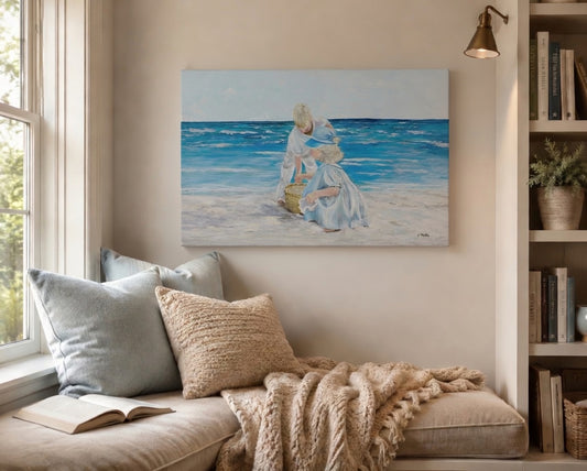 Beach Day Treasures Giclee