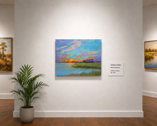 SPECIAL ORDER Marsh at Sunset Giclee