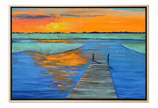 Last Light on the Marsh