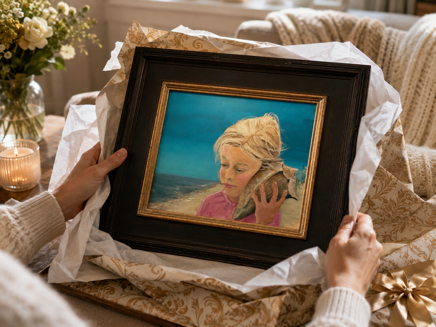 Currently on exhibit - Ocean Whispers