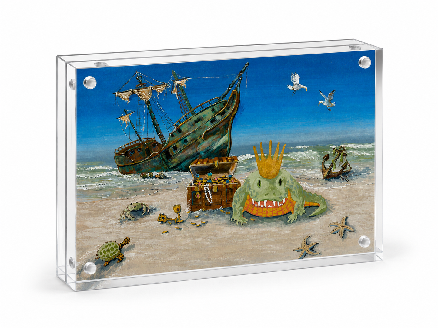 The Legend of Fripp Island’s King Arthur — Fine Art Print