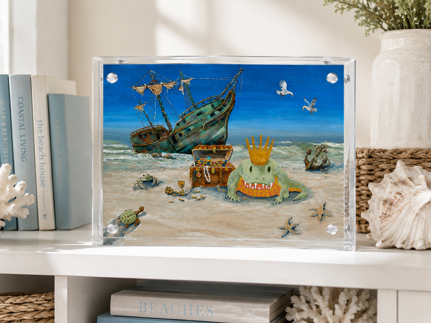 The Legend of Fripp Island’s King Arthur — Fine Art Print