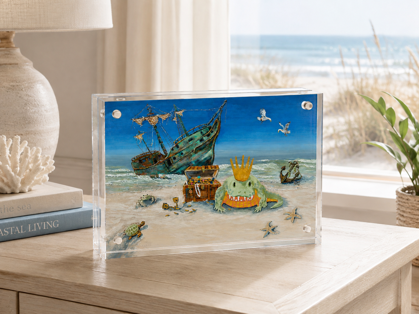 The Legend of Fripp Island’s King Arthur — Fine Art Print