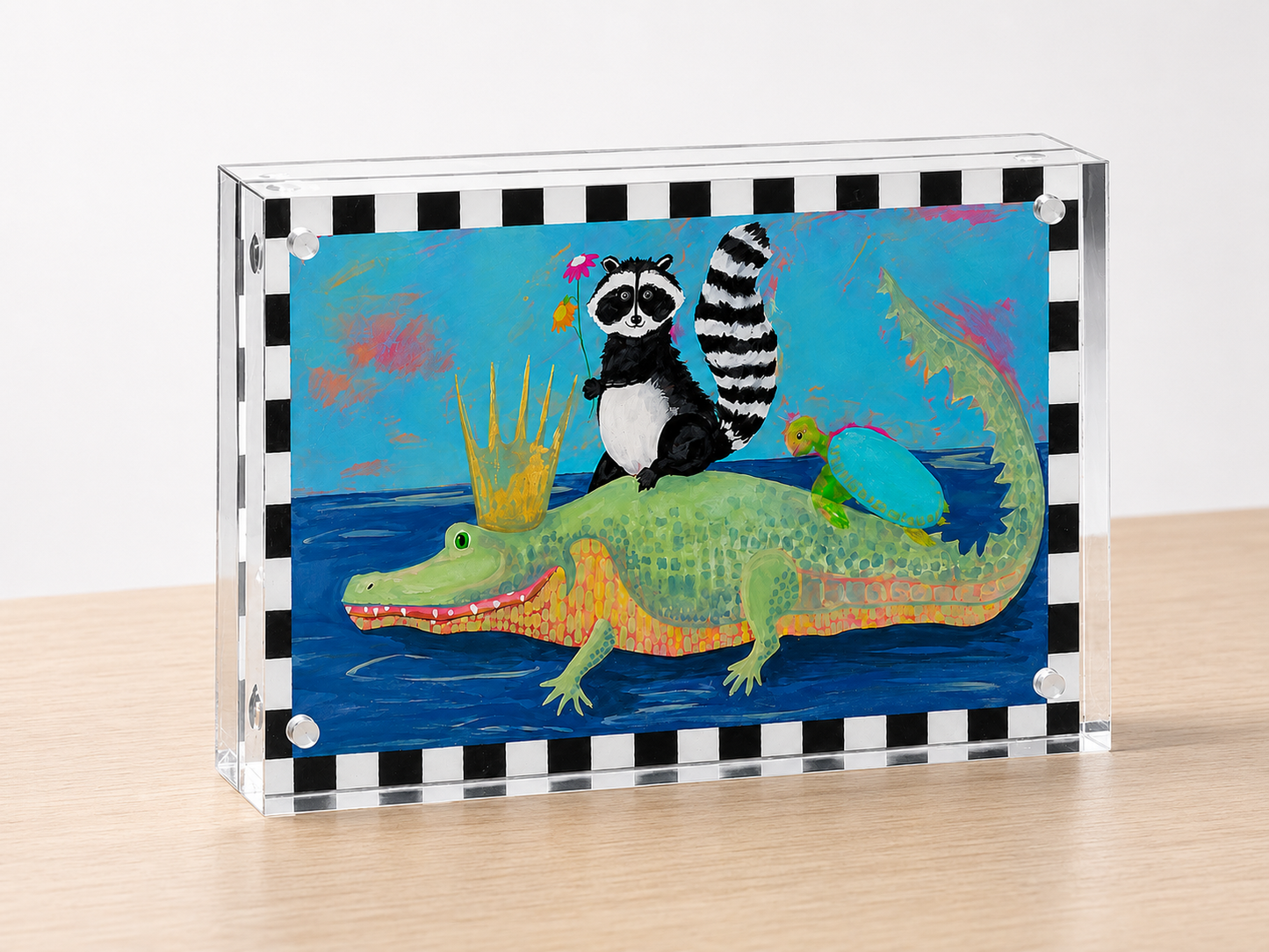 King Arthur and His Fripp Friends — Fine Art Print