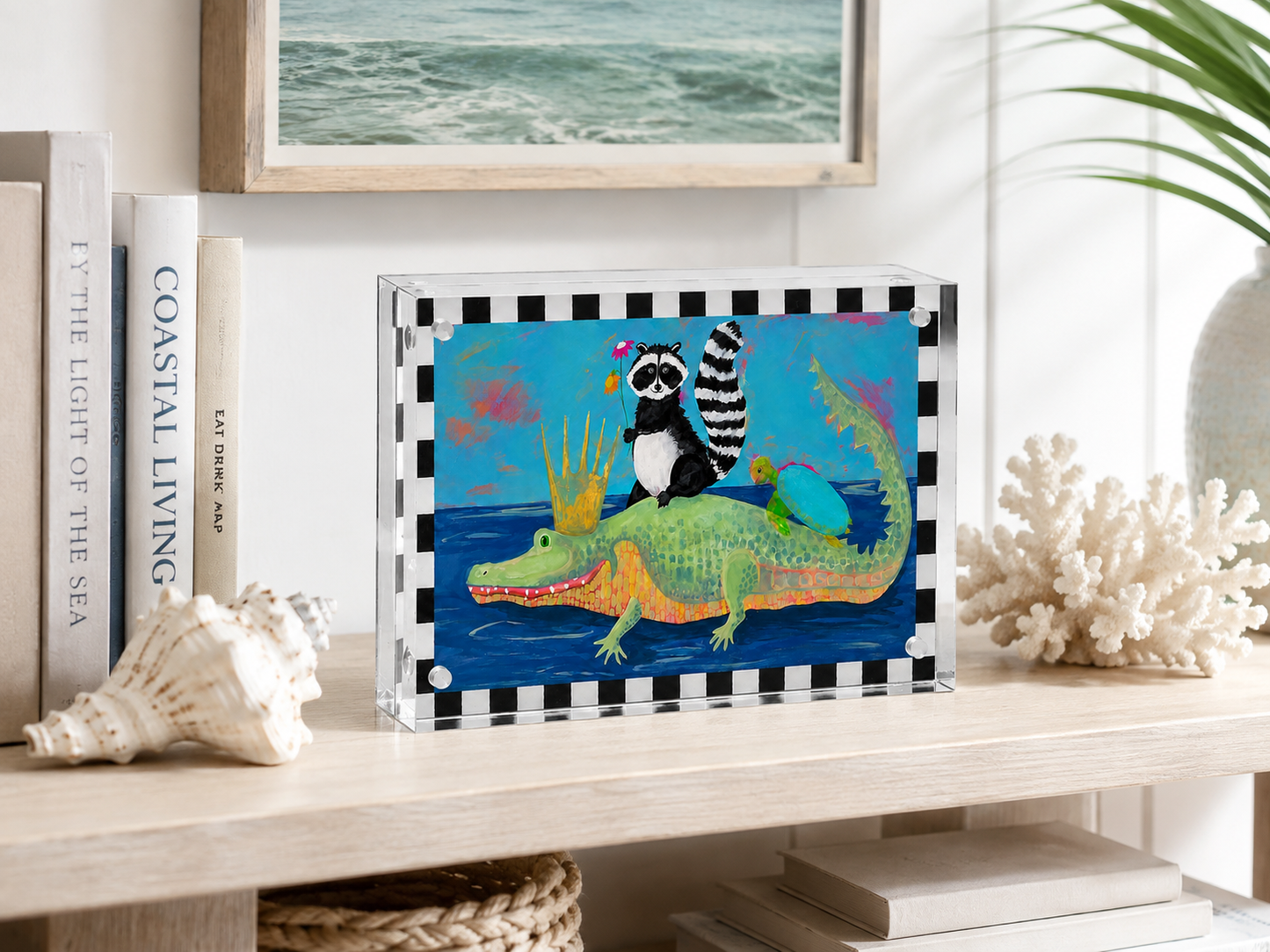 King Arthur and His Fripp Friends — Fine Art Print
