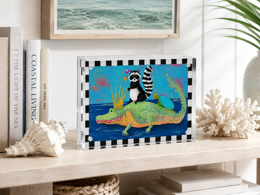 King Arthur and His Fripp Friends — Fine Art Print